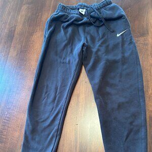 NIKE BLACK STANDARD FIT TAPER LEG REGULAR LENGTH SIZE MENS SMALL